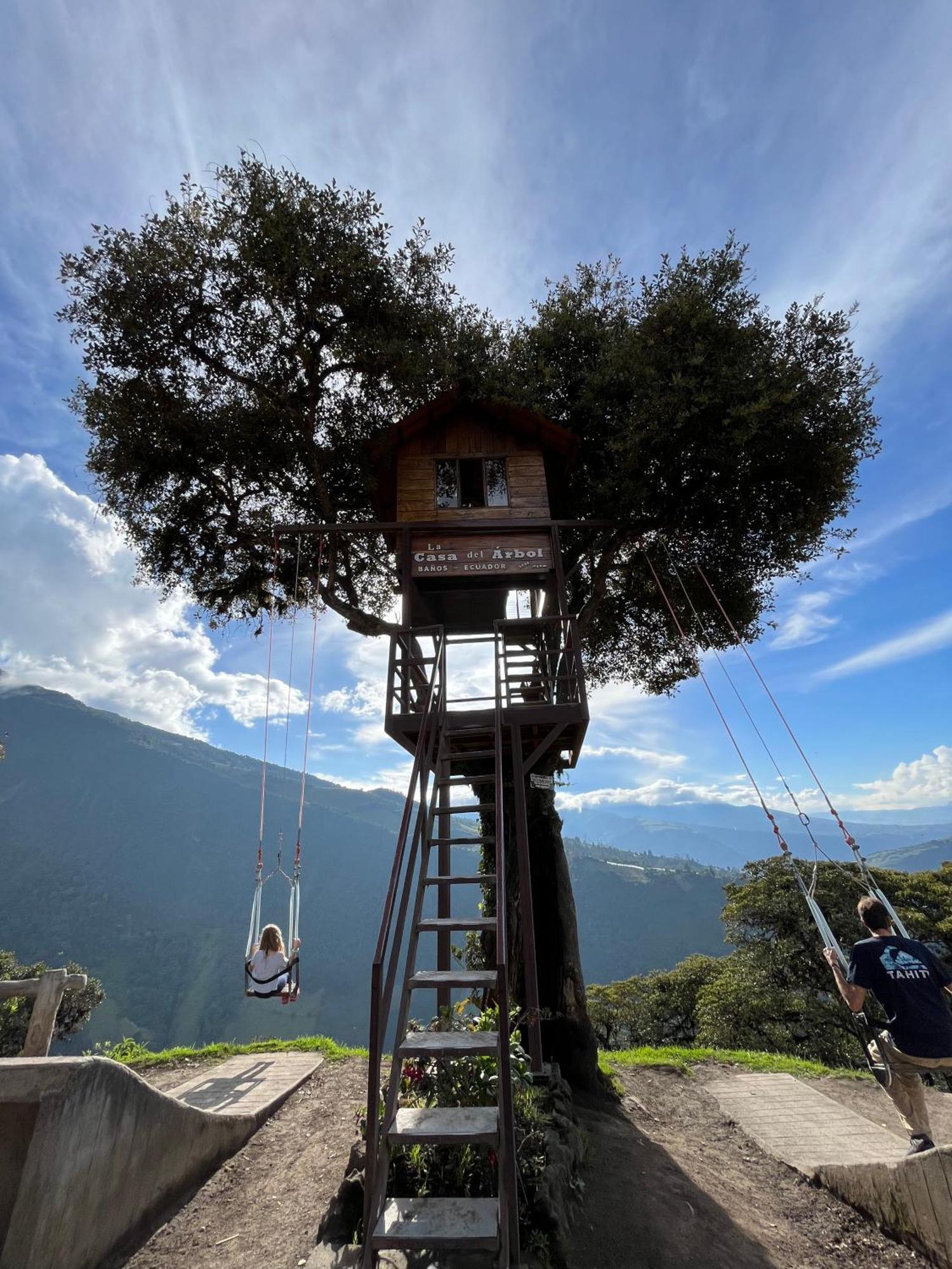 High-End Holiday Cabin - Tungurahua Hot Springs Баньйос Екстер'єр фото